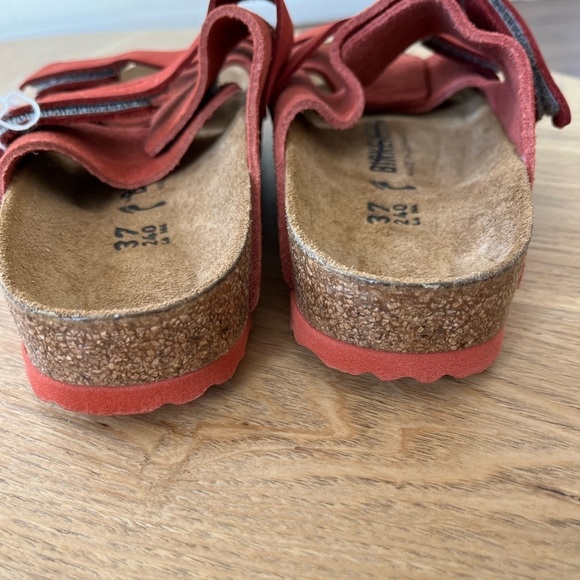 BIRKENSTOCK Uji Nubuck-Suede Leather - Sienna Red - Picture 7 of 10